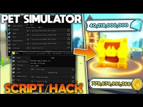 🌭UPDATE Pet Simulator X Script Hack FAST Auto Farm PET CHANGER + Open Eggs PASTEBIN 2025