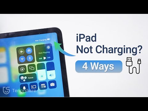 iPad Not Charging? Top 4 Ways to Fix iPad Pro/Air/Mini (iPadOS 17 Supported)- 2024
