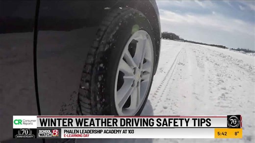 Winter weather driving tips