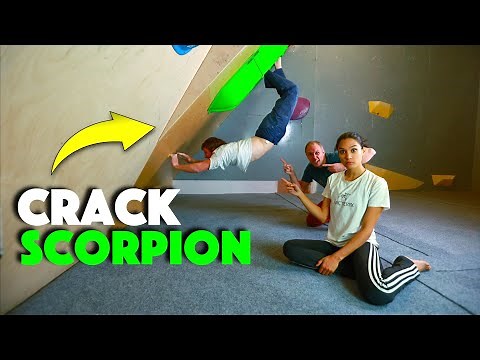 EpicTV try Crack Climbing for First Time