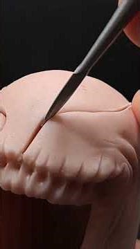 How to make a Clay Monster Head | Polymerclay