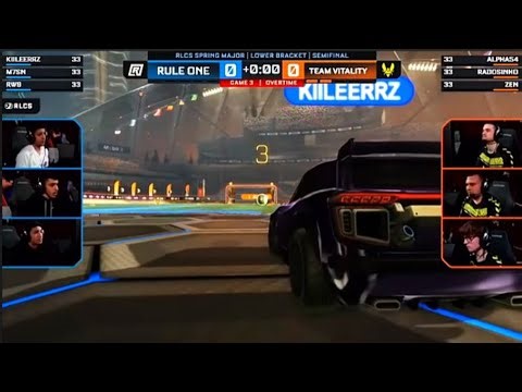 Longest overtime in all of Rocket League / Vitality vs Rule One / RLCS 22-23