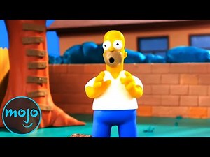Top 10 Times Shows Made Fun of The Simpsons