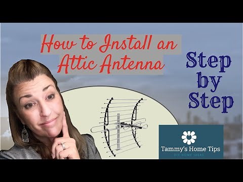 Attic Antenna Installation
