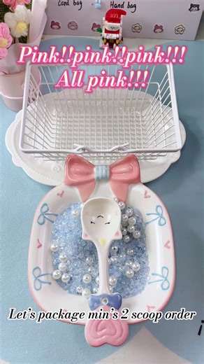 @min pink pink all pink ! You are so lucky. #asmr#mysteryscoop #Germany#gift #packageanorderwithme