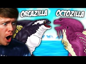 Reacting to ORCAZILLA vs OCTOZILLA in the ULTIMATE FIGHT