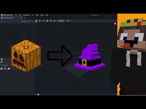 How to make custom Hats in minecraft (blockbench)