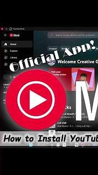 How to Install YouTube Music on PC for FREE