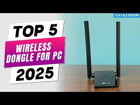 Top 5 Best Wireless Dongles for PC 2025 | Fast, Stable & Plug-and-Play Solutions!