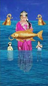 माता रानी और सोने कि मछली की कहानी 🙏🐬🐬🐬 || जय माता दी || #shorts #cnavaratri |#ramnavami| #durgamaa