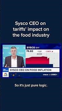 Sysco CEO on tariffs' impact on the food industry