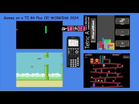 How to Get Games on a Ti 84 Plus CE Graphing Calculator 2025 [REUPLOAD]