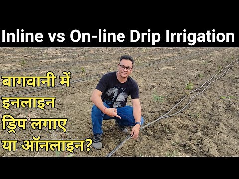 Inline vs On-line Drip Irrigation System