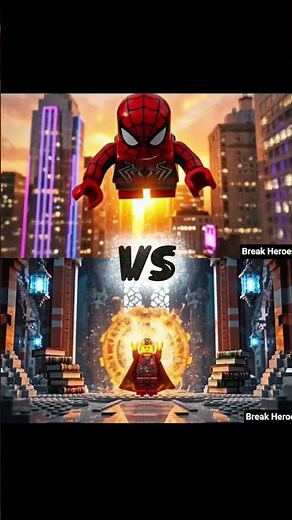 LEGO Spider‑Man vs Doctor Strange – Epic Multiverse Battle (Stop Motion)