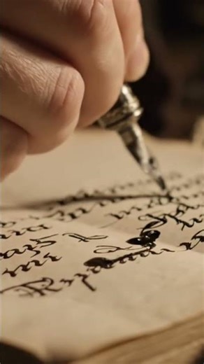 ASMR Quill Writing 📜 Victorian Journal (Cozy Scratching Sound)
