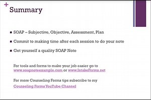 SOAP Note Examples for Mental Health Counselors | Soap Note Example