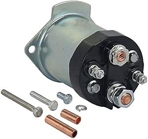RAREELECTRICAL New 12V Solenoid Compatible With Perkins Generator Various Models Diesel Engines 1998334 695324 1998334