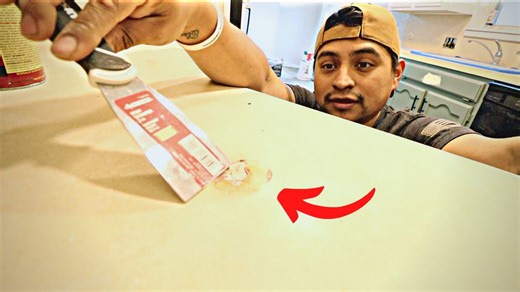 How I Repaired Laminate Countertop Burn Damage Before Painting: A Step-by-Step Guide