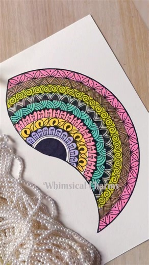 Easy mandala design for beginners #boho #art #mandalaart #mandaladesign #mandalapainting #mandala