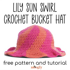 Sun Swirl Crochet Bucket Hat: Free Pattern and Tutorial