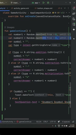 Kotlin Tip: Generate Random Questions for Your Math Game App! 🎲🔥