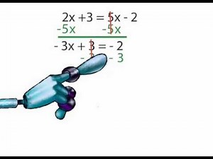 Introduction to Algebra Equations - pre algebra basics for kids