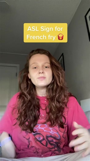 Learn ASL: The Sign for French Fries