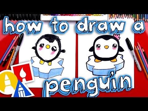 How To Draw A Cartoon Penguin