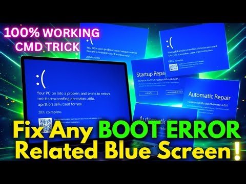 Windows 11 Blue Screen FIX: Repair Boot Files, Recovery Mode & Startup Errors