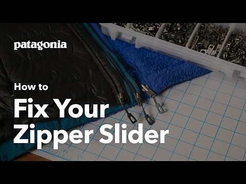 How to Fix Your Zipper Slider