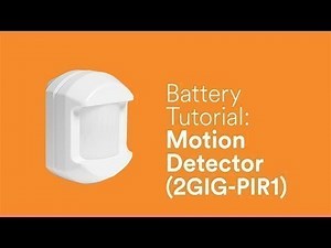 Battery Tutorial: Motion Detector (PIR1) (copy)