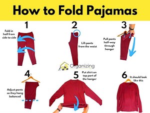 9 Clever Ways to Fold and Store Pajamas: Video   Photo Guide
