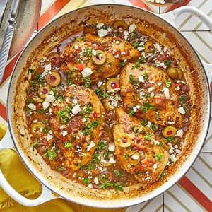 Mediterranean Chicken with Tomatoes and Olives | The Mediterranean Dish