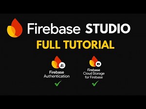 Firebase Studio Tutorial - Add Firebase Authentication and Firestore in Web App
