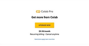 Google introduces Colab Pro w/ faster GPUs, more memory, and longer runtimes