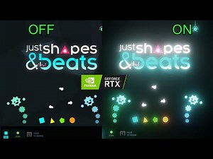 I played Just Shapes And Beats With RAY TRACING (RTX)