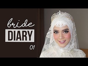 #BrideDiary Ep.01 | Tutorial Hijab Pengantin Koreksi Mata Belo - Protruding Eye | Puji Antari Makeup