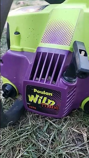 Poulan Wild Thing running after fuel line replacement and carb clean