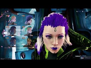Warframe - Operator hair line [bug]