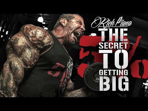 Rich Piana: How Hard Work Can Help You Achieve Your Goals - Without Steroids!