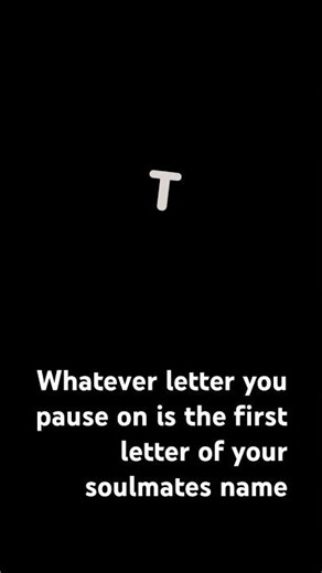 What is your soulmates name?