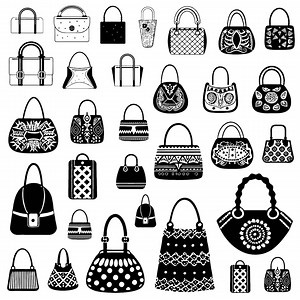 Handbag Svg Bundle, Handbag Clipart for Cricut, Purse Silhouette, Handbag Vector, Handbag Designs, Handbag Cut Files. - Etsy Canada