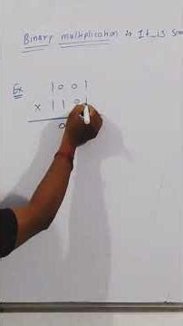 binary multiplication