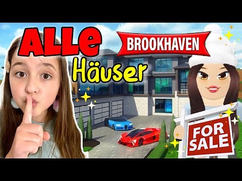 Ava bewertet ALLE HÄUSER in BROOKHAVEN | Roblox 🤩 Alles Ava Gaming