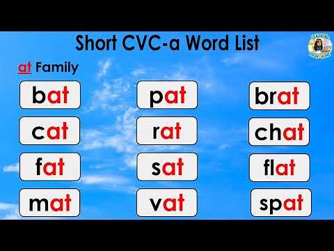 CVC-a Word List