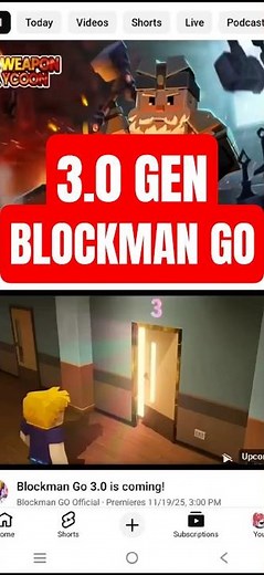 Blockman Go 3.0 ? 🥶