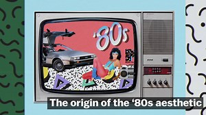 604K views · 2.3K reactions | You'd recognize the '80s look anywhere. Here's where it came from: | Vox | Facebook