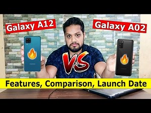Samsung Galaxy A12 vs Galaxy A02 comparison | Galaxy A12 features review | ‪@SamsungIndia‬