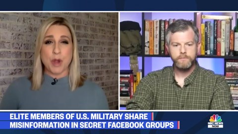 Elite members of U.S. military community share misinformation in secret Facebook groups