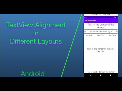 How to centre align Text in TextView for different layouts in Android Studio - Android Basics